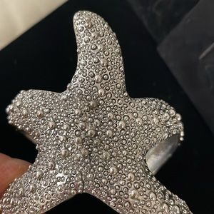 Handmade Sea Star cuff bracelet. Bought at an art fair. Solid and adjustable